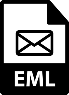 Eml File Stencil Svg Vector, Free Vectors File